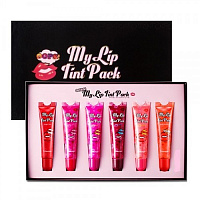Тинт для губ Berrisom Oops! My Lip Tint Pack 6 оттенков оптом в Волгоград 