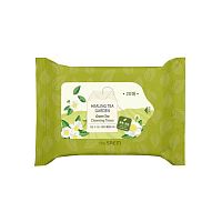 Салфетки очищающие с экскрактом зеленого чая The Saem Healing Tea Garden Green Tea Cleansing Tissue оптом в Волгоград 